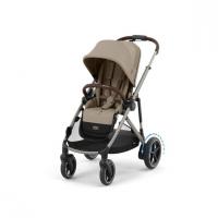 Cybex e-Gazelle S Gold elektrický detský kočík Almond Beige