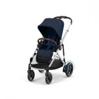 Cybex e-Gazelle S Gold elektrický detský kočík Ocean Blue