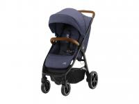 Britax Römer športový kočík B-AGILE R + pláštenka a držiak na nápoj ZDARMA Navy Ink/Brown